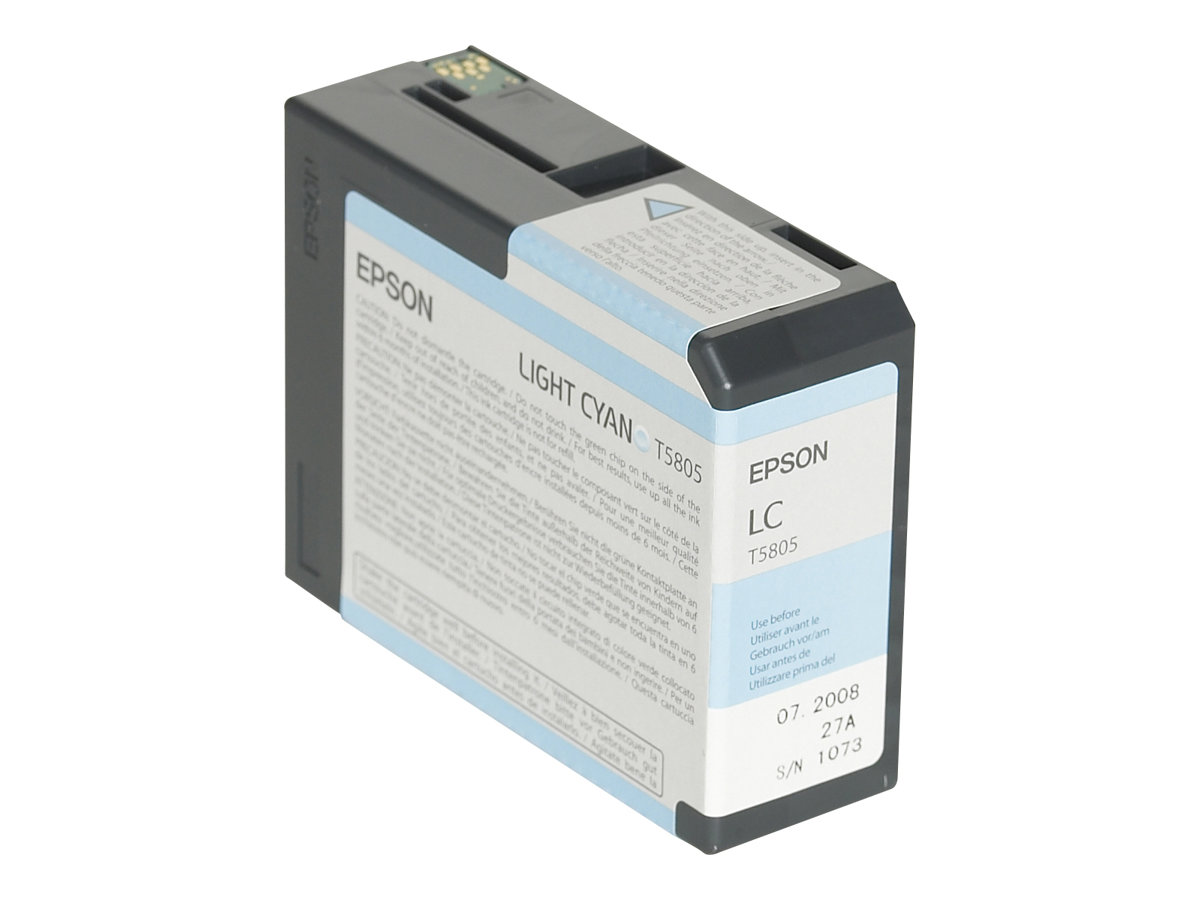Tintenpatrone T580500 light cyan - für Stylus Pro 3800 - Pro 3880 Tintenpatrone T580500 light cyan - für Stylus Pro 3800 - Pro 3880