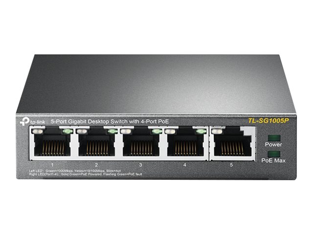 5-PORT GIGABIT DESKTOP SWITCH - + 1 x 10/100/1000 - Desktop - PoE (56 W) 5-PORT GIGABIT DESKTOP SWITCH - + 1 x 10/100/1000 - Desktop - PoE (56 W)