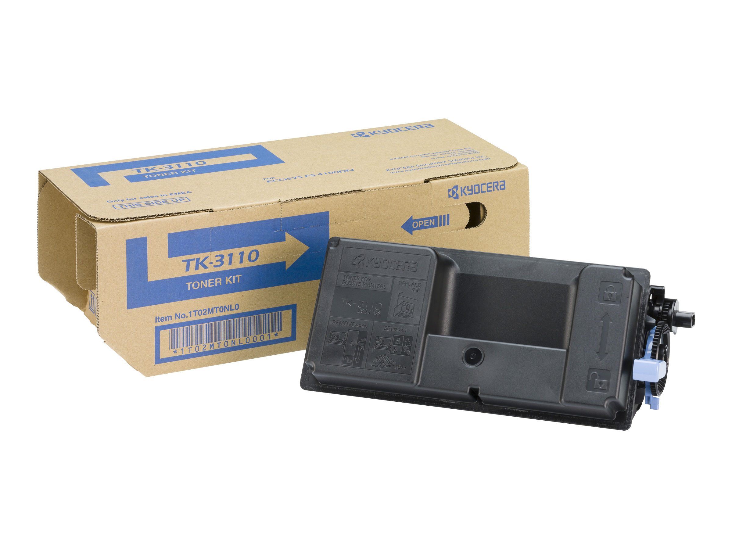 Toner TK-3110 schwarz - für FS-4100DN - 4100DN/KL3 - 4200DN - 4300DN - 4300DN/KL3 - FS-4300DN Toner TK-3110 schwarz - für FS-4100DN - 4100DN/KL3 - 4200DN - 4300DN - 4300DN/KL3 - FS-4300DN