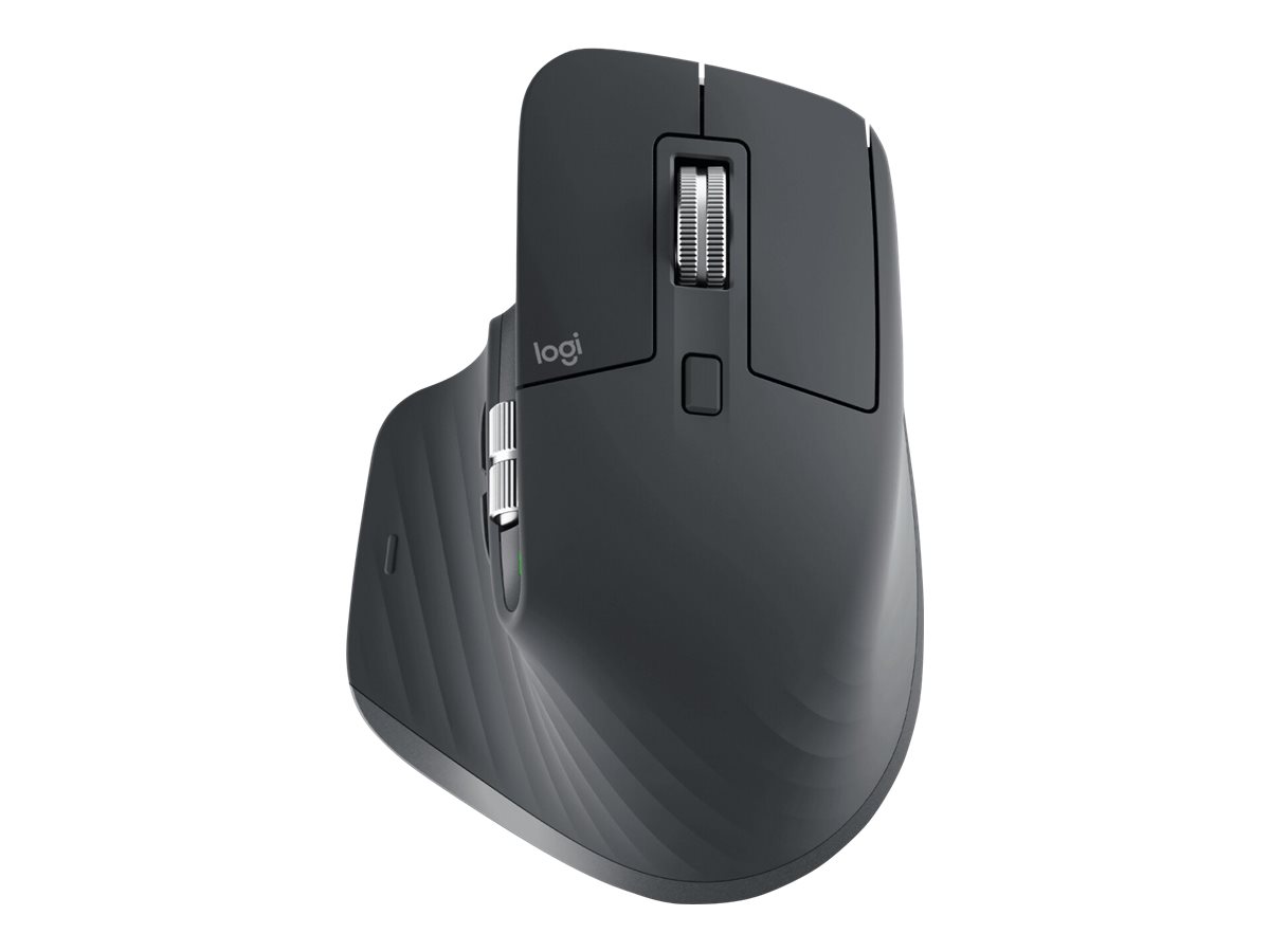 Logitech Master Series MX Master 3S for Business - Maus - ergonomisch - Für Rechtshänder - optisch - 7 Tasten - kabellos - Bluetooth - Logitech Logi Bolt USB-Receiver - Graphite