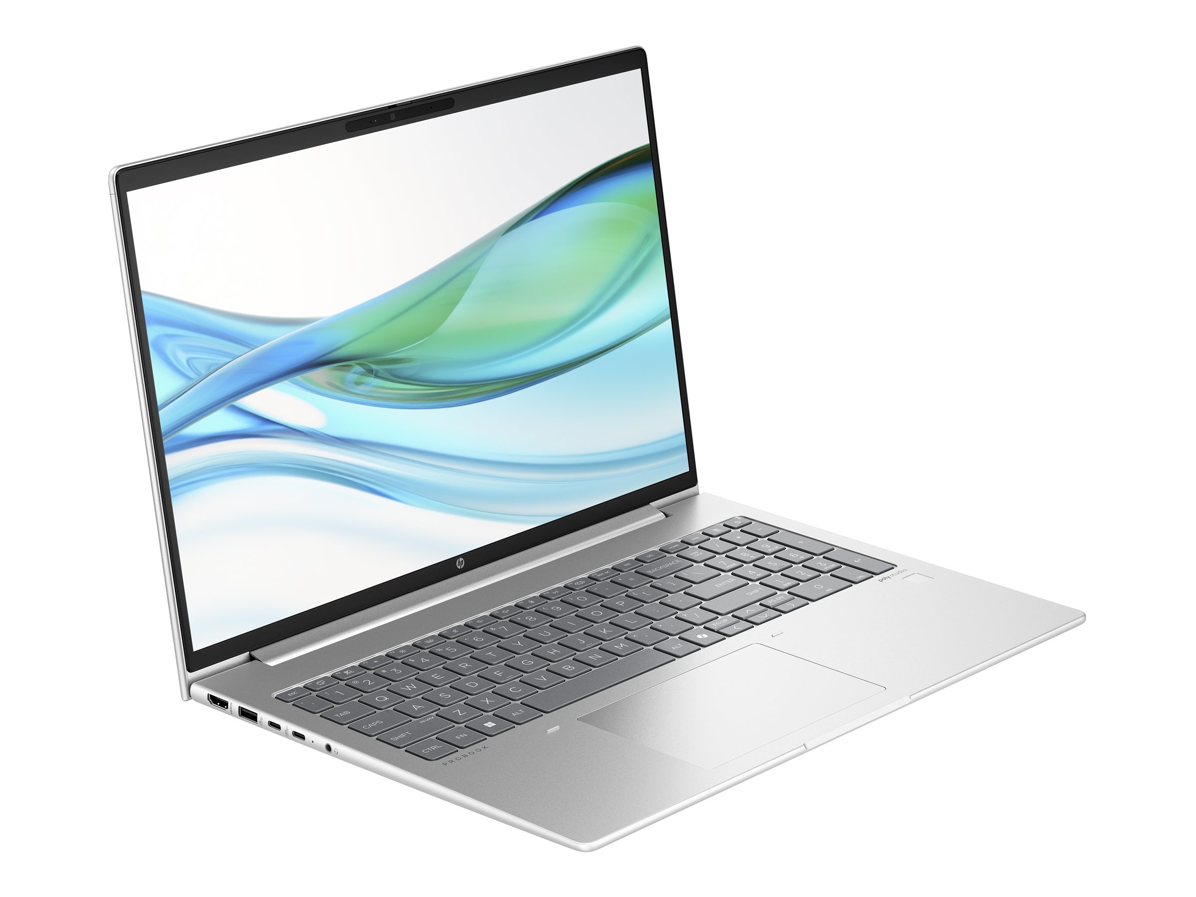 HP ProBook 465 G11 Notebook - AMD Ryzen 7 7735U - IPS 1920 x 1200 - Wi-Fi 6E - Bluetooth - Kunststoff in Pike Silver - kbd: Deutsch - mit HP Wolf Pro Security Edition (1 Jahr)