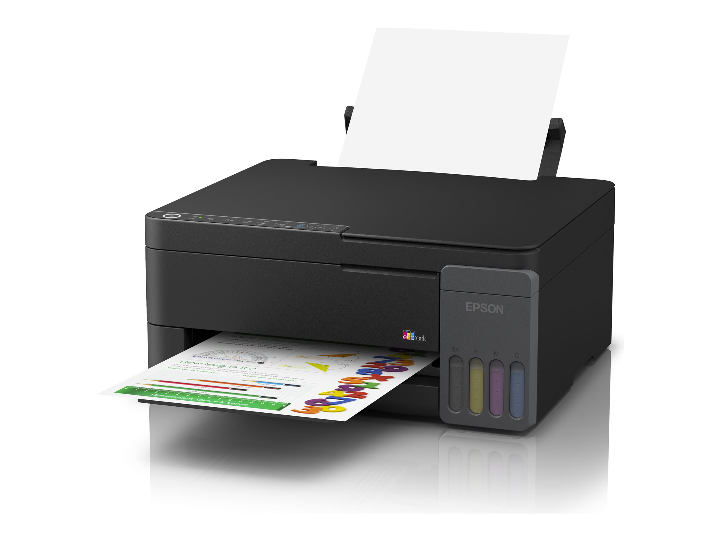 Epson EcoTank ET-2915 - Multifunktionsdrucker - - Legal (216 x 356 mm) (Original) - A4/Legal (Medien) - bis zu 11 Seiten/Min. (Drucken) - 100 Blatt - Wi-Fi(n) - Schwarz