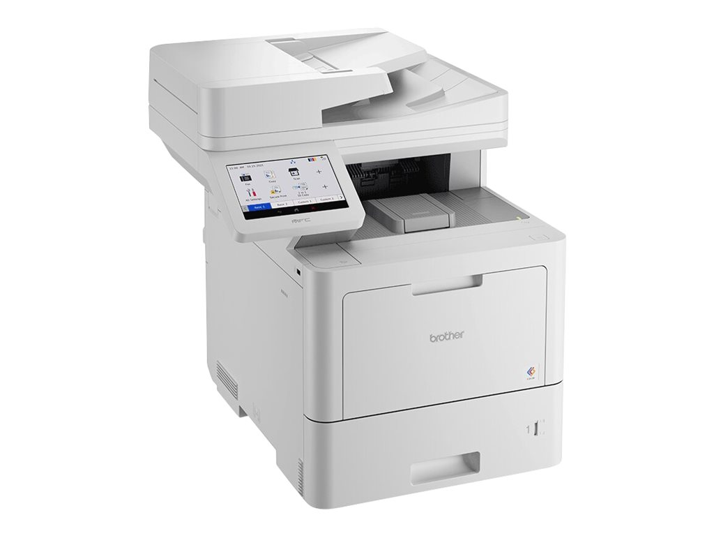 Brother MFC-L9630CDN - Multifunktionsdrucker - - bis zu 40 Seiten/Min. (Kopieren) - bis zu 40 Seiten/Min. (Drucken) - 620 Blatt - 33.6 Kbps - Gigabit LAN - USB 2.0 - USB-Host - NFC