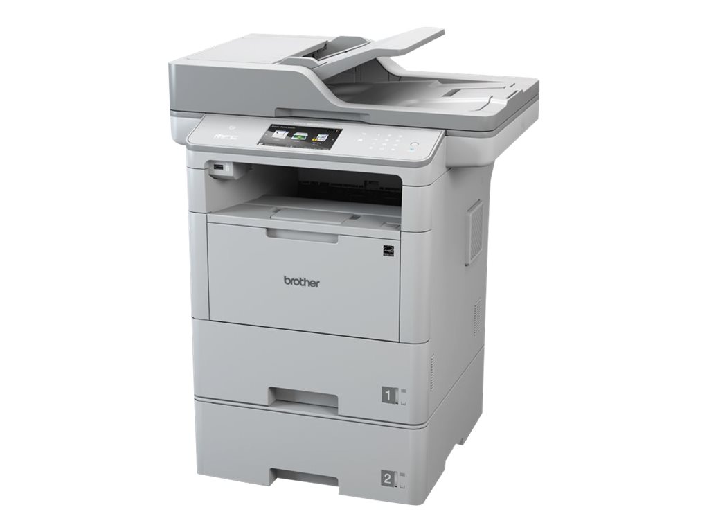 MFC-L6800DWT Laserdrucker AIO A4 USB WLAN Druck/Kopie/Scan/Fax 46S/min 512MB - (Original) - A4/Legal (Medien) - bis zu 46 Seiten/Min. (Drucken) - 1090 Blatt - 33.6 Kbps - USB 2.0 - Gigabit LAN - Wi-Fi(n) - USB-Host - NFC - mit Brother PRINT AirBag for 75…