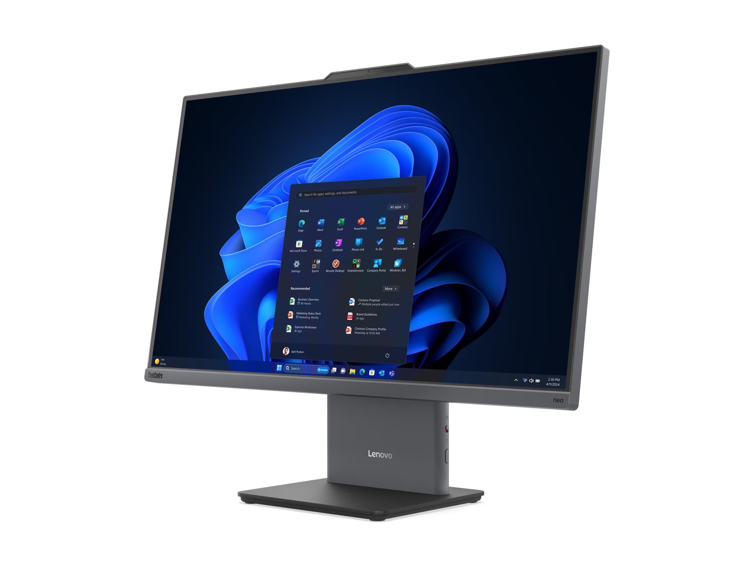 Lenovo ThinkCentre neo 50a 24 Gen 6 LNL 13QH - - mit Monitorständer - Core Ultra 5 226V - RAM 16 GB - SSD 512 GB - TCG Opal Encryption 2 - NVMe - Arc Graphics 130V - 1GbE - Bluetooth 5.2 - Wi-Fi 6 - WLAN: 802.11a/b/g/n/ac/ax - Bluetooth 5.2 - Win 11 Pro…