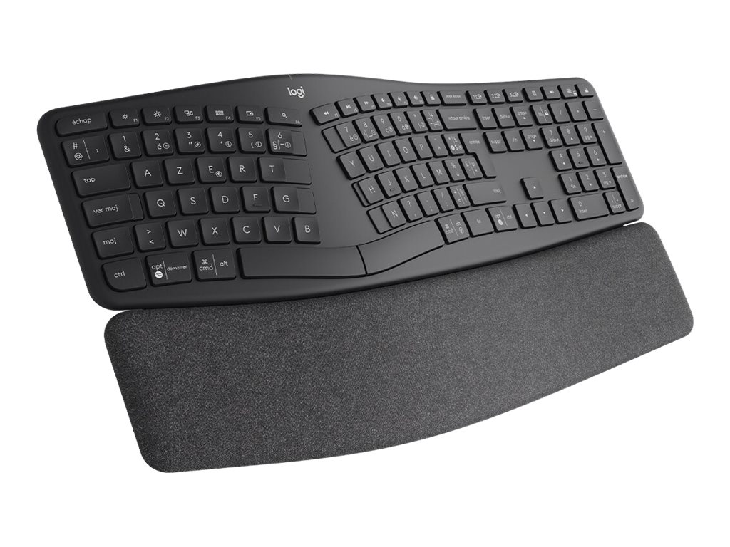 Logitech ERGO K860 Tastatur kabellos 2.4 GHz Bluetooth 5.0 - QWERTZ - Deutsch