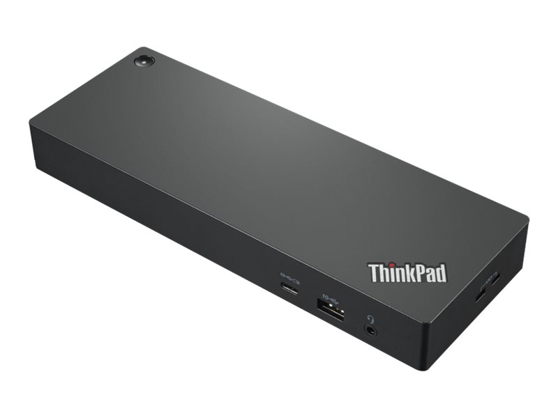 Lenovo ThinkPad Universal Thunderbolt 4 Dock - Dockingstation - Thunderbolt 4 - HDMI - 2 x DP - 1GbE - 135 Watt - Campus - Europa - für ThinkPad E14 Gen 4; L13 Yoga Gen 3; T14s Gen 3; X1 Nano Gen 2; X13 Yoga Gen 3