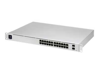 Ubiquiti UniFi Switch USW-Pro-24 - Switch - L3 - managed - 24 x 10/100/1000 + 2 x 10 Gigabit SFP+ (U - an Rack montierbar - Desktop