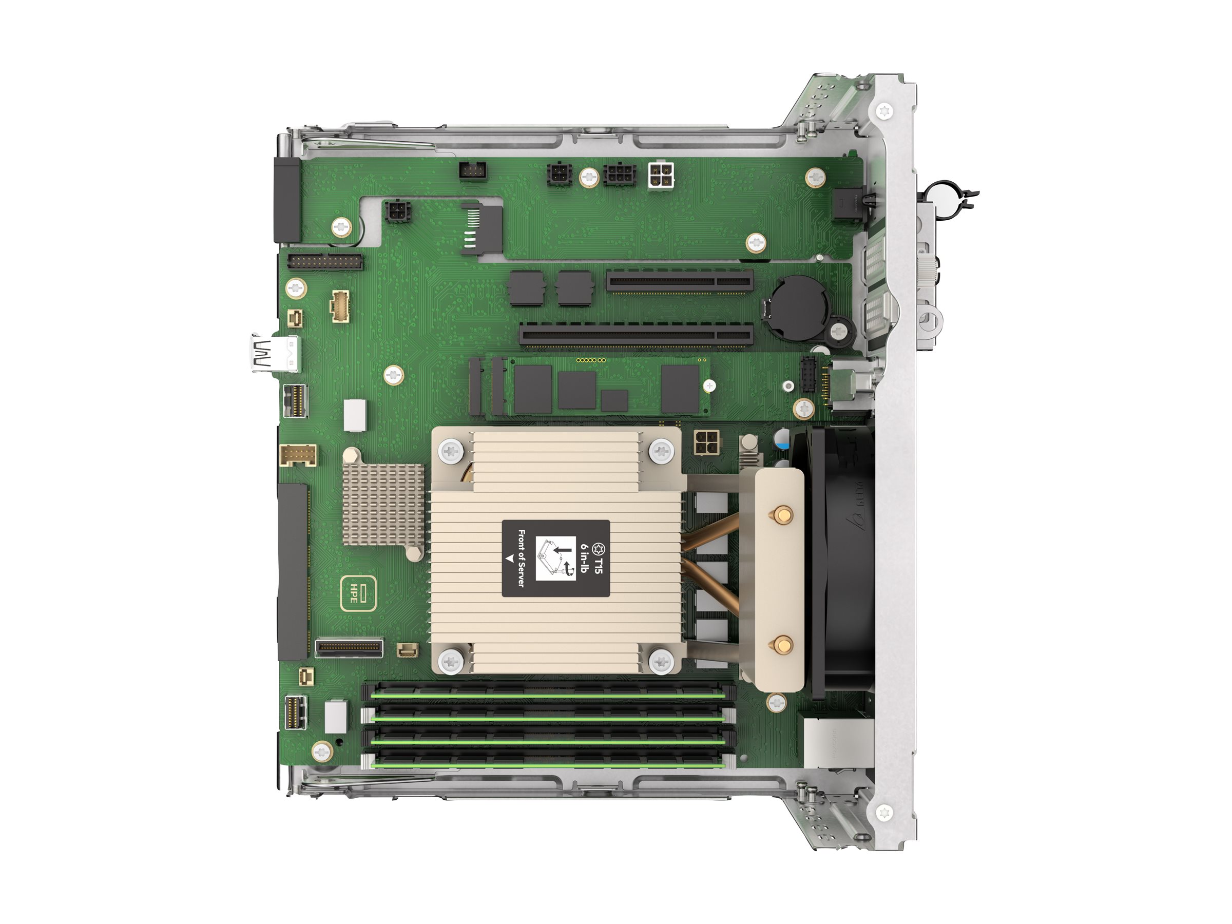 HPE ProLiant MicroServer Gen11 - Server - - Schacht/Schächte - HDD 2 x 4 TB - 1GbE - kein Betriebssystem - Monitor: keiner - Smart Choice HPE ProLiant MicroServer Gen11 - Server - - Schacht/Schächte - HDD 2 x 4 TB - 1GbE - kein Betriebssystem - Monitor: keiner - Smart Choice