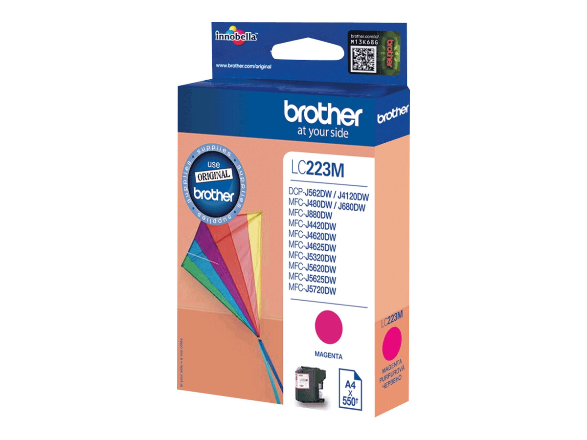 Brother LC223M - Magenta - Original - Tintenpatrone - für Brother DCP-J4120 - J562 - MFC-J4625 - J480 - J5320 - J680 - J880; Business Smart MFC-J4420 Brother LC223M - Magenta - Original - Tintenpatrone - für Brother DCP-J4120 - J562 - MFC-J4625 - J480 - J5320 - J680 - J880; Business Smart MFC-J4420