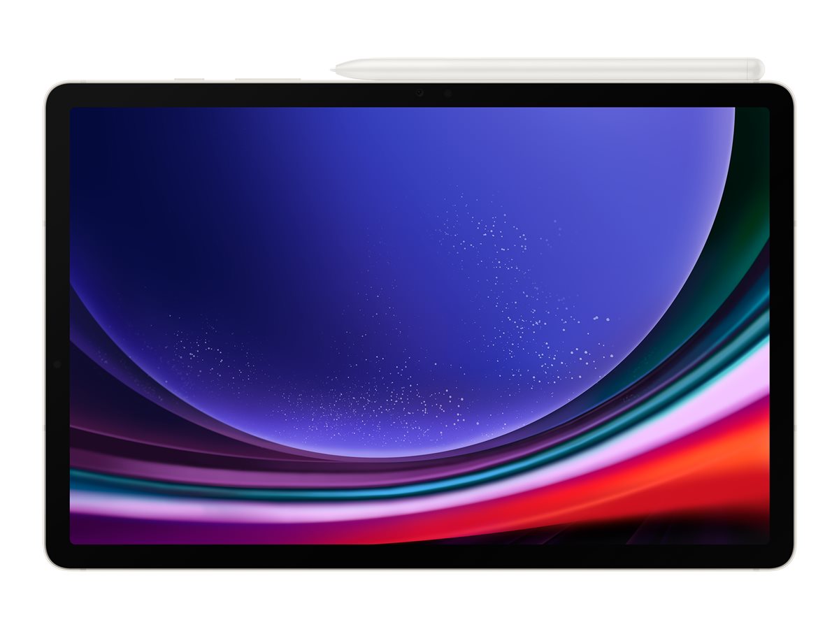 Samsung Galaxy Tab S9 - Tablet - Android 13 - 128 - AMOLED (2560 x 1600) - microSD-Steckplatz - 3G - 4G - 5G - beige