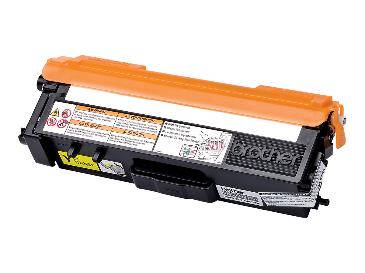 Brother TN328Y - Gelb - Original - Tonerpatrone - für Brother DCP-9270CDN - HL-4570CDW - HL-4570CDWT - MFC-9970CDW