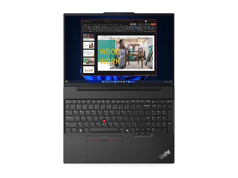 Lenovo ThinkPad E16 Gen 2 21MA Core Ultra 5 125U 16GB/512 GB 40,6 cm (16") 1920 x 1200 IPS Win 11 Pr - IPS 1920 x 1200 - Wi-Fi 6E - Bluetooth - Graphite Black - kbd: Deutsch - mit 1 Jahr Lenovo Premier Support