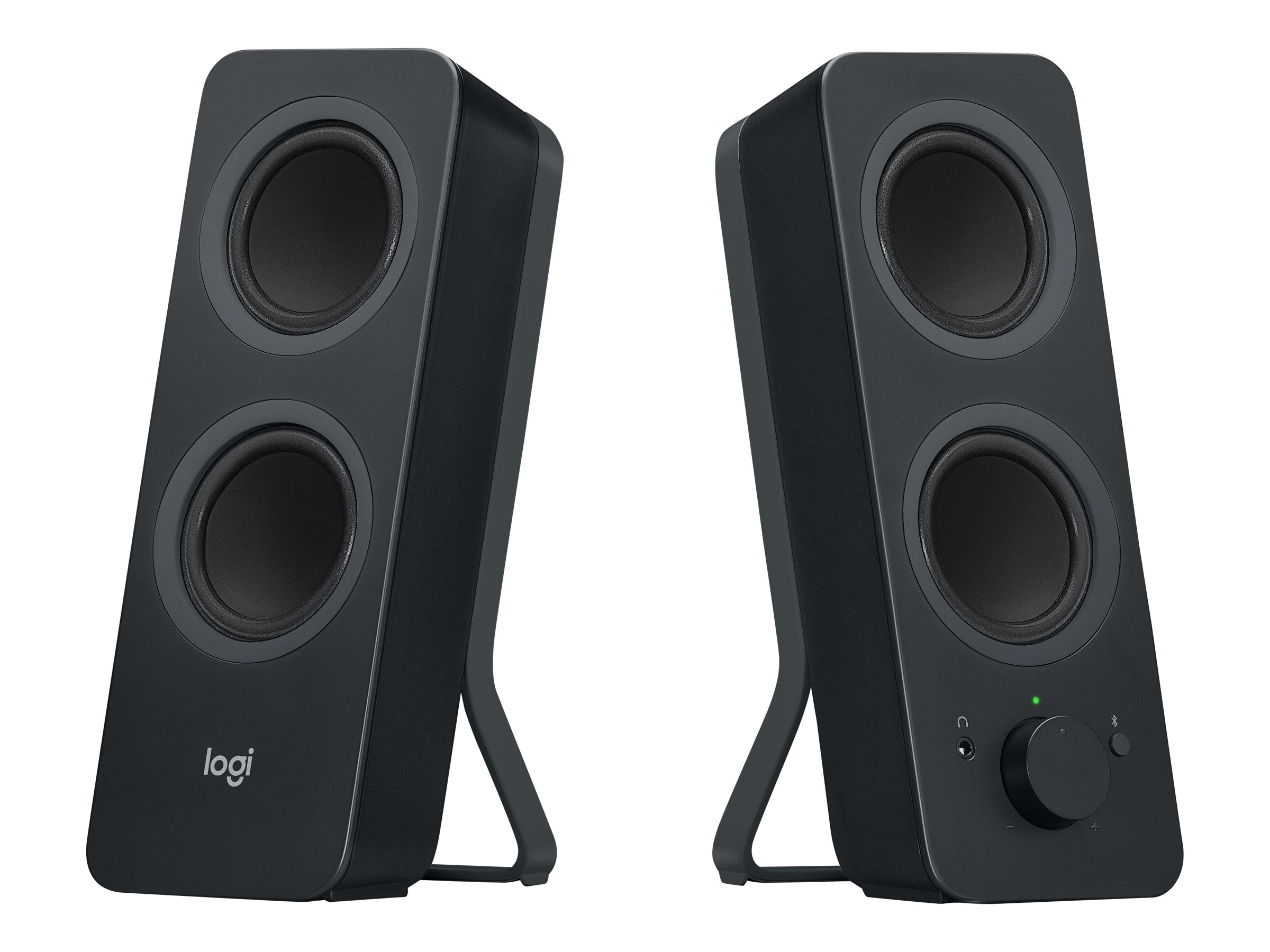 Logitech Z207 - Lautsprecher - für PC - 2.0-Kanal - kabellos - Bluetooth - 5 Watt (Gesamt) - Schwarz