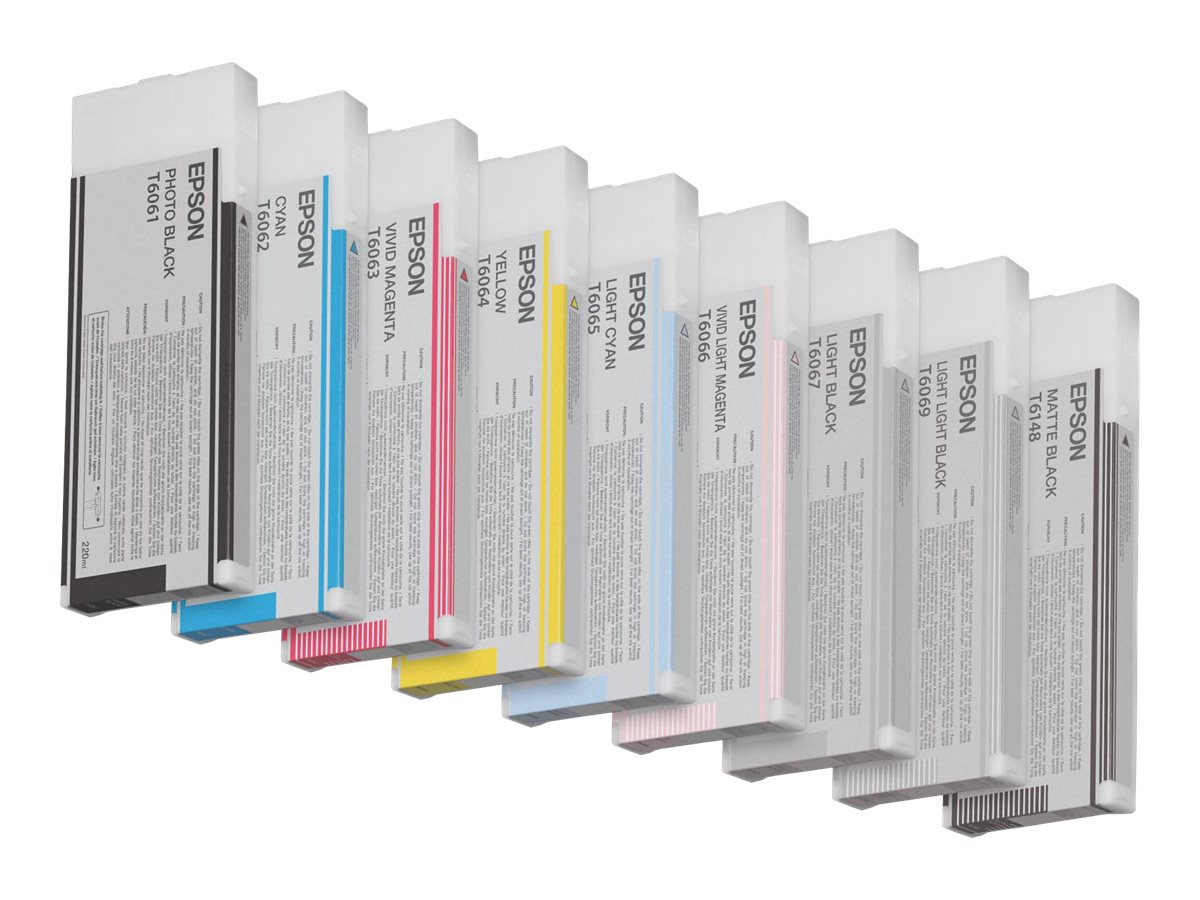 Tintenpatrone T606100 Photo schwarz - Tintenpatrone - für Stylus Pro 4800 - Pro 4880 - Pro 4880 AGFA Tintenpatrone T606100 Photo schwarz - Tintenpatrone - für Stylus Pro 4800 - Pro 4880 - Pro 4880 AGFA