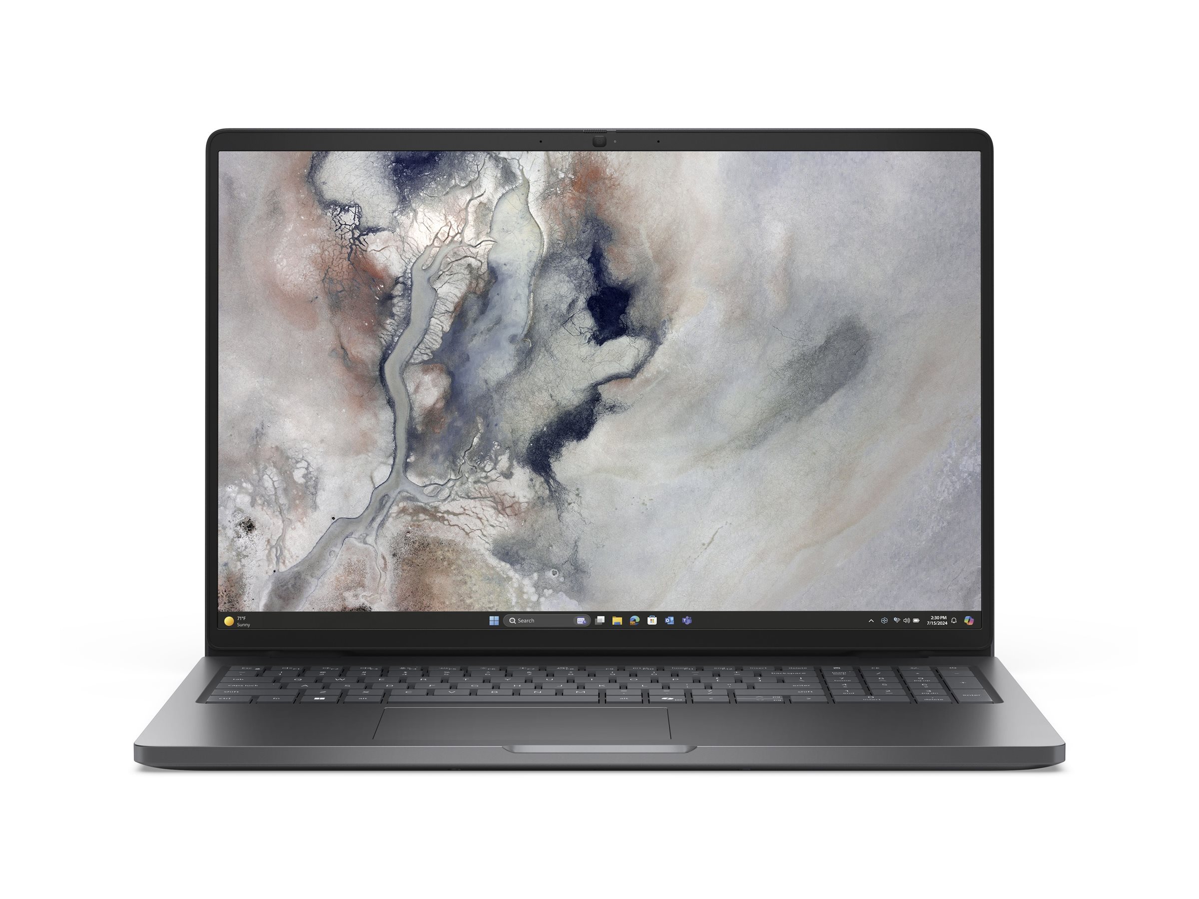 Dell Pro 16 PC16250 - Intel Core 5 120U / 1.4 GHz - IPS 1920 x 1200 (Full HD Plus) - Wi-Fi 6E - Magnetite - BTS - mit 1 Jahr Vor-Ort-Basisgarantie