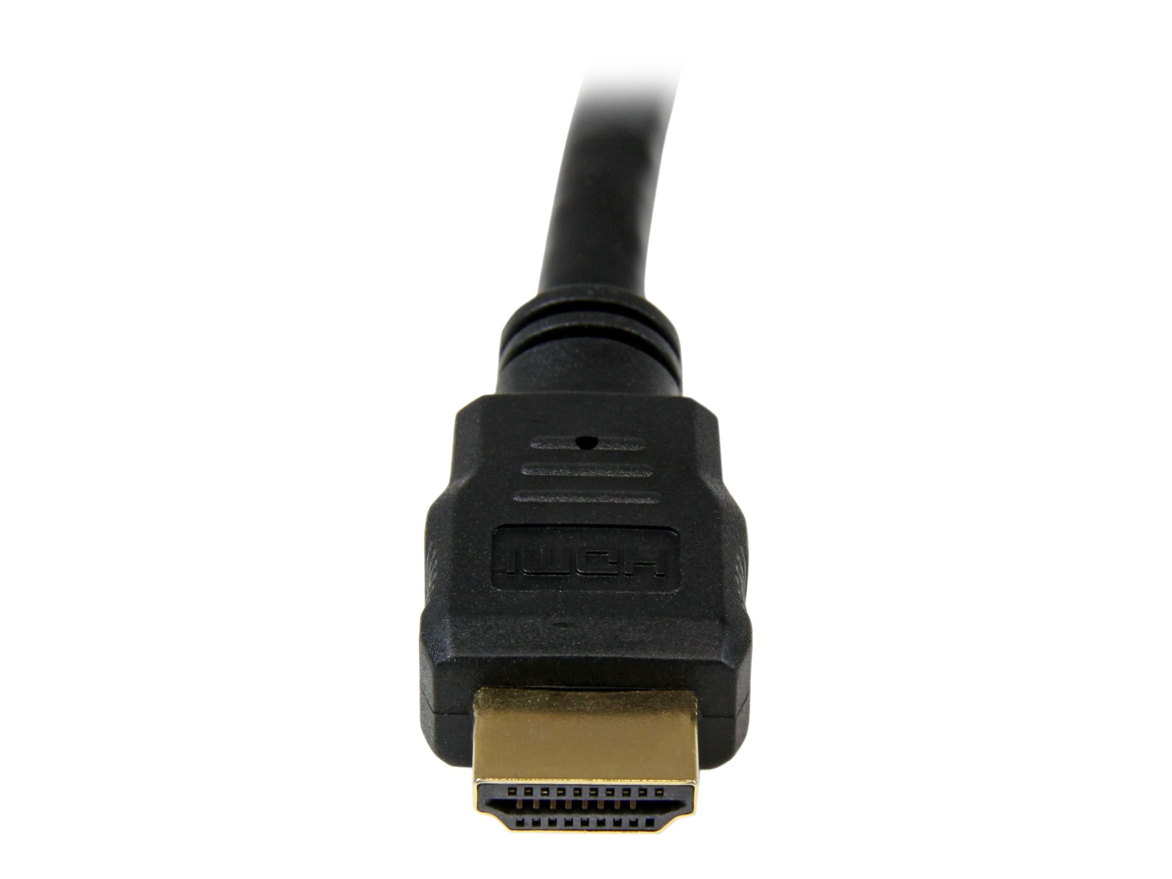 2M HIGH SPEED HDMI CABLE StarTech.com High-Speed-HDMI-Kabel 2m - HDMI Verbi - HDMI-Kabel - HDMI männlich zu HDMI männlich - 2 m - abgeschirmt - Schwarz - für P/N: CDPVGDVHDBP - DK30CH2DPPDU - DK30CHDPPDUE - DKWG30DPHPD - DKWG30DPHPDU - VHDCI24HD