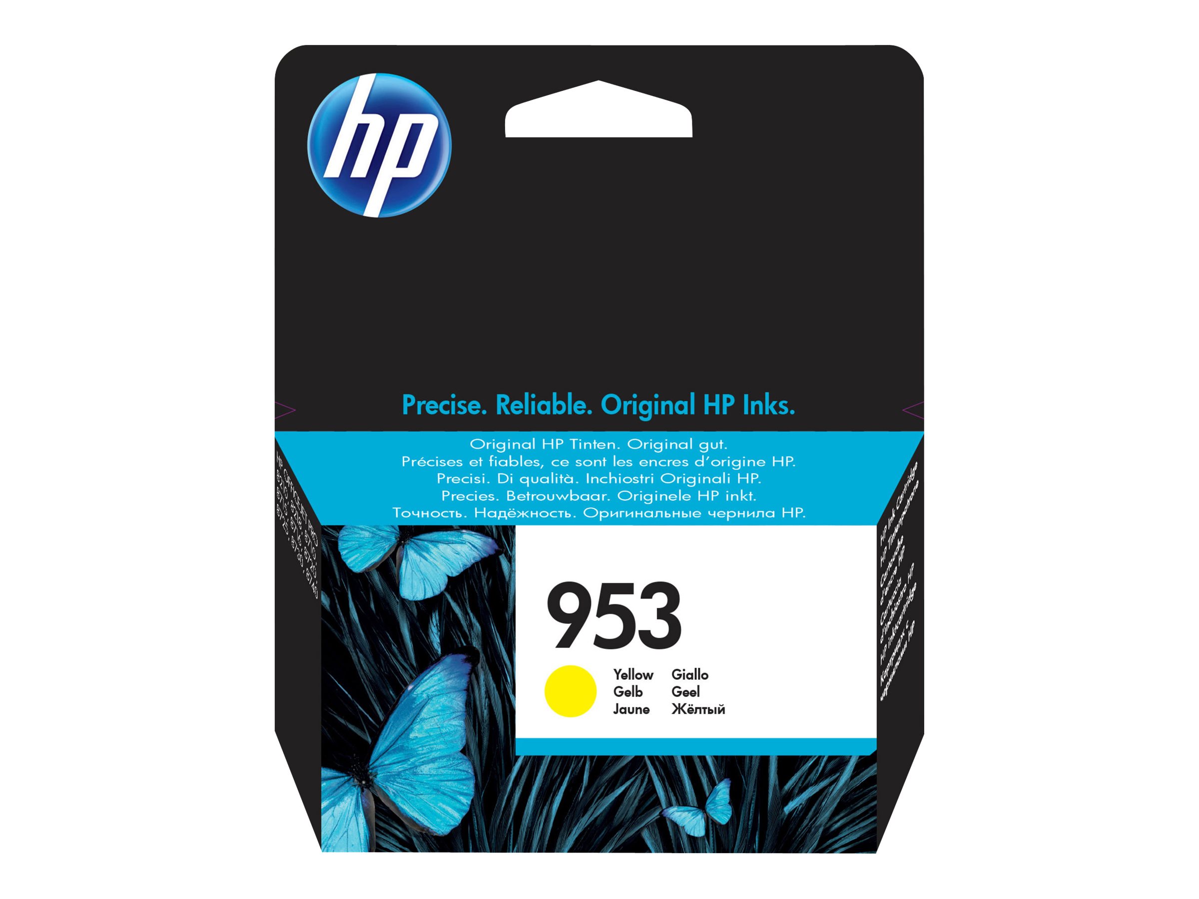 HP 953 - 10 ml - Gelb - Original - Tintenpatrone - für Officejet Pro 77XX - 82XX - 87XX HP 953 - 10 ml - Gelb - Original - Tintenpatrone - für Officejet Pro 77XX - 82XX - 87XX