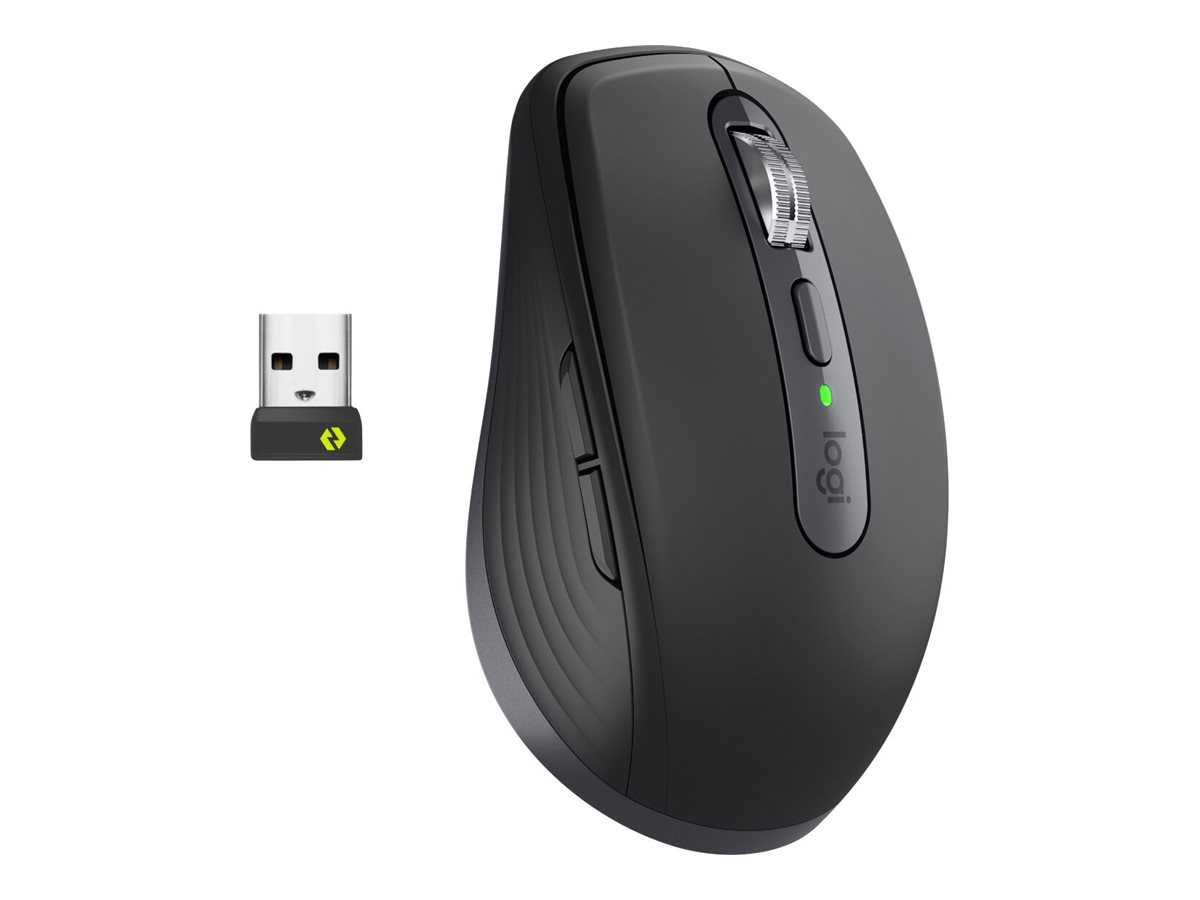 Logitech MX Anywhere 3S for Business - Maus - Für Rechtshänder - optisch - 6 Tasten - kabellos - Bluetooth - Logitech Logi Bolt USB-Receiver - Graphite Logitech MX Anywhere 3S for Business - Maus - Für Rechtshänder - optisch - 6 Tasten - kabellos - Bluetooth - Logitech Logi Bolt USB-Receiver - Graphite