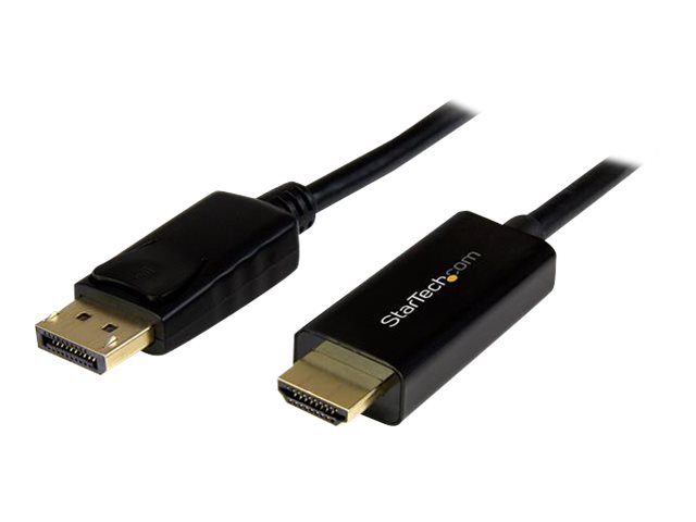 DisplayPort auf HDMI Kabel 3m DP zu HDMI Adapter mit Kabel Ultra HD 4K 30Hz - bis HDMI (M) - 3 m - 4K Unterstützung