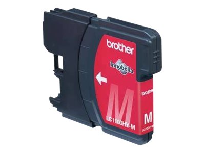 Brother LC1100HYM - Hohe Ergiebigkeit - Magenta - Original - Tintenpatrone - für Brother DCP-6690CW - MFC-5890CN - MFC-5895CW - MFC-6490CW - MFC-6890CDW; Justio MFC-5890CN