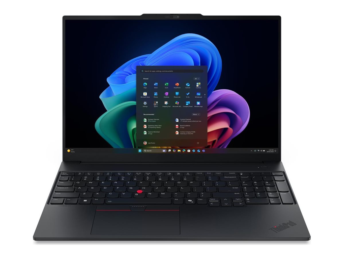 Lenovo ThinkPad E16 Gen 4 21YE - Intel Core 5 320 - IPS 1920 x 1200 - Wi-Fi 7 - Bluetooth - Schwarz - kbd: Deutsch - mit 1 Jahr Lenovo Premier Support Lenovo ThinkPad E16 Gen 4 21YE - Intel Core 5 320 - IPS 1920 x 1200 - Wi-Fi 7 - Bluetooth - Schwarz - kbd: Deutsch - mit 1 Jahr Lenovo Premier Support