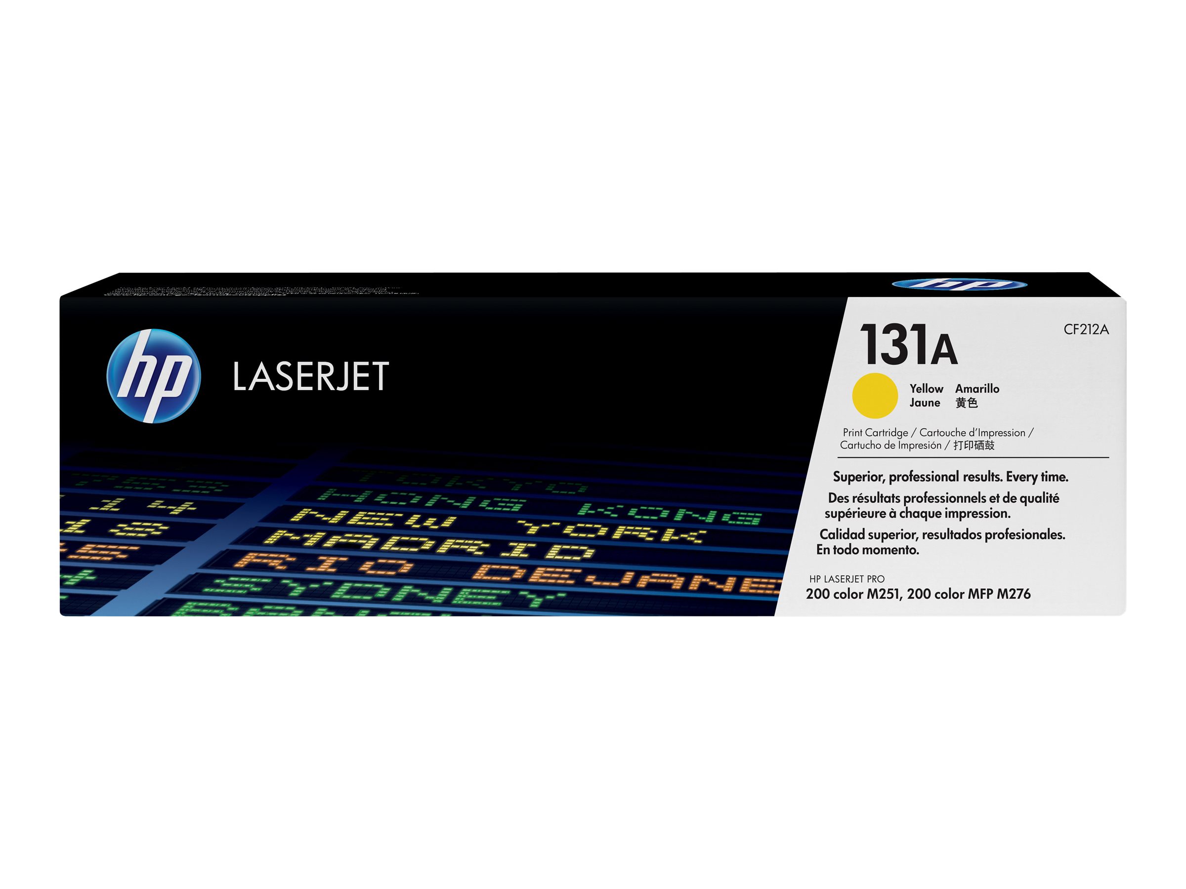HP 131A - Gelb - original - LaserJet - Tonerpatrone (CF212A) - für LaserJet Pro 200 M251n - 200 M251nw - 200 M276nw - MFP M276n - MFP M276nw