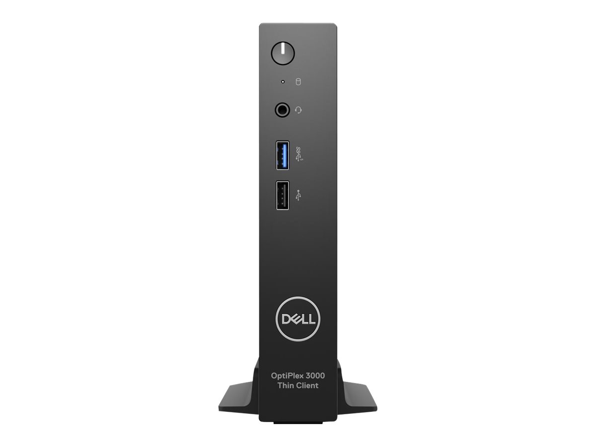 Dell OptiPlex 3000 Thin Client - DTS - 1 x Pentium Silver N6005 / 2 GHz - RAM 4 GB - Flash - eMMC 32 GB - UHD Graphics - 1GbE - Dell ThinOS - Monitor: keiner - Schwarz Dell OptiPlex 3000 Thin Client - DTS - 1 x Pentium Silver N6005 / 2 GHz - RAM 4 GB - Flash - eMMC 32 GB - UHD Graphics - 1GbE - Dell ThinOS - Monitor: keiner - Schwarz
