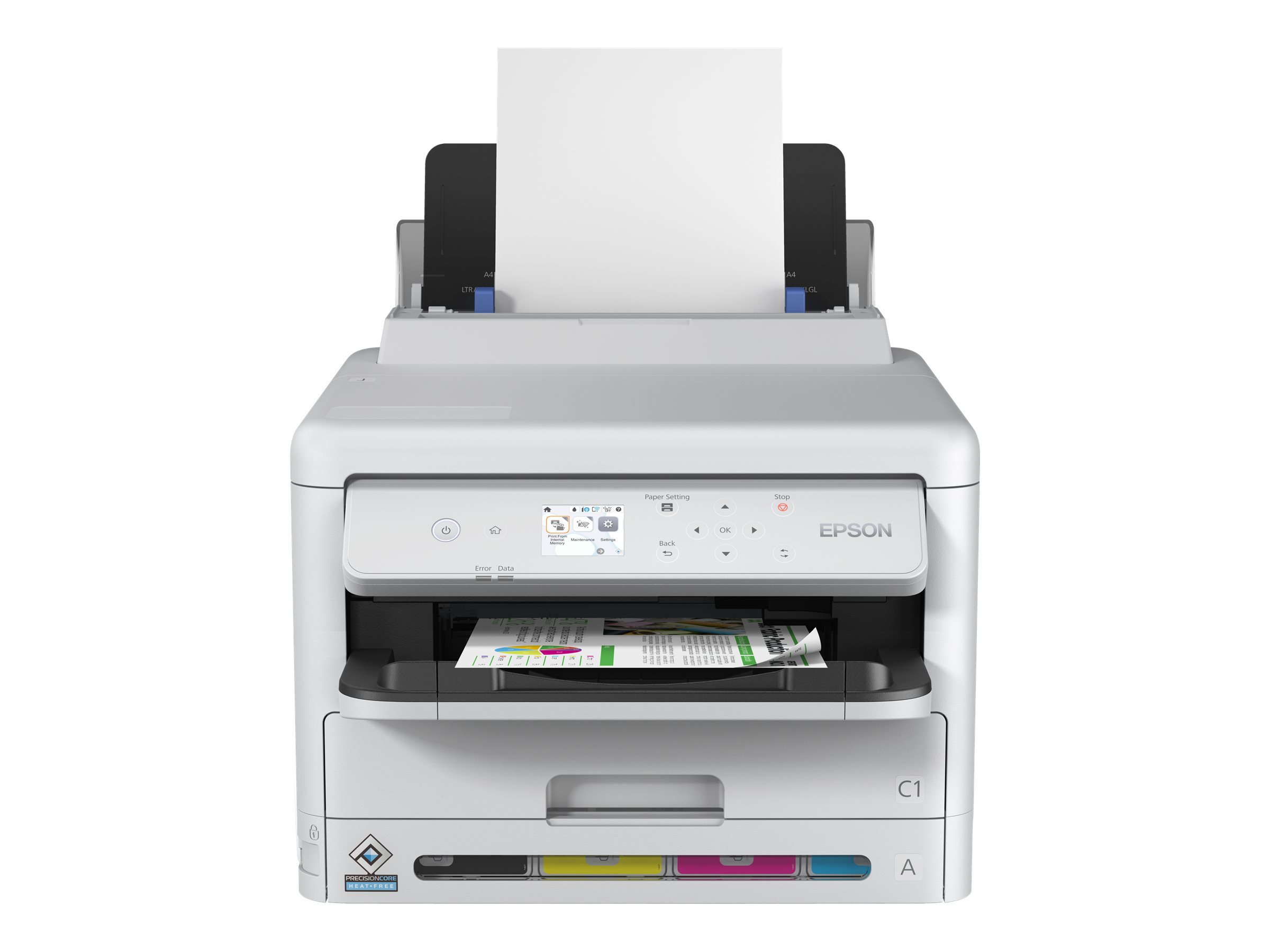Epson WorkForce Pro WF-C5390DW BAM - Drucker - - /bis zu 25 Seiten/Min. (Farbe) - Kapazität: 330 Blätter - USB - Wi-Fi - Gigabit LAN Epson WorkForce Pro WF-C5390DW BAM - Drucker - - /bis zu 25 Seiten/Min. (Farbe) - Kapazität: 330 Blätter - USB - Wi-Fi - Gigabit LAN