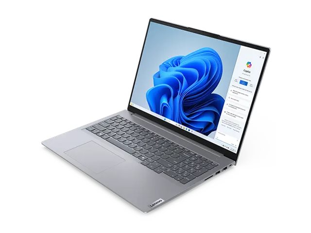 Lenovo ThinkBook 16 G7 IML 21MS - IPS 1920 x 1200 - Wi-Fi 6E - Bluetooth - Dual Tone Arctic Gray - kbd: Deutsch - mit 1 Jahr Lenovo Premier Support