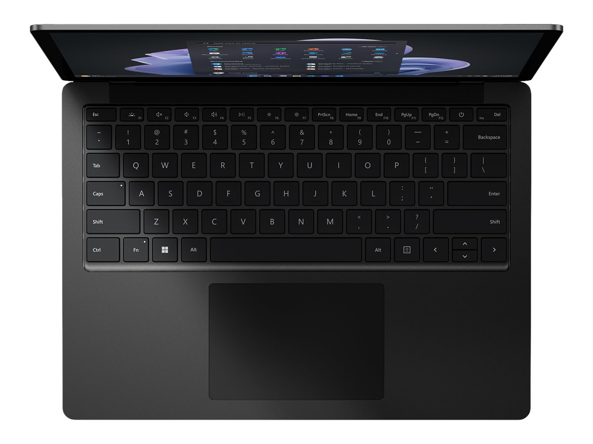 Surface Laptop 5 34,3cm/13,5" i5 16/256GB Win 11 Pro schwarz - Touchscreen 2256 x 1504 - Wi-Fi 6 - mattschwarz - kbd: Deutsch Surface Laptop 5 34,3cm/13,5" i5 16/256GB Win 11 Pro schwarz - Touchscreen 2256 x 1504 - Wi-Fi 6 - mattschwarz - kbd: Deutsch