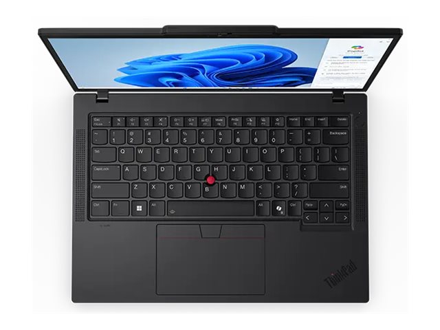 Lenovo ThinkPad T14 Gen 5 21ML 35,6 cm (14") Core Ultra 7 155U 1,7 GHz 16/512GB 180° Win11 Pro - IPS 1920 x 1200 - Wi-Fi 6E - Bluetooth - Schwarz - kbd: Deutsch - mit 1 Jahr Lenovo Premier Support