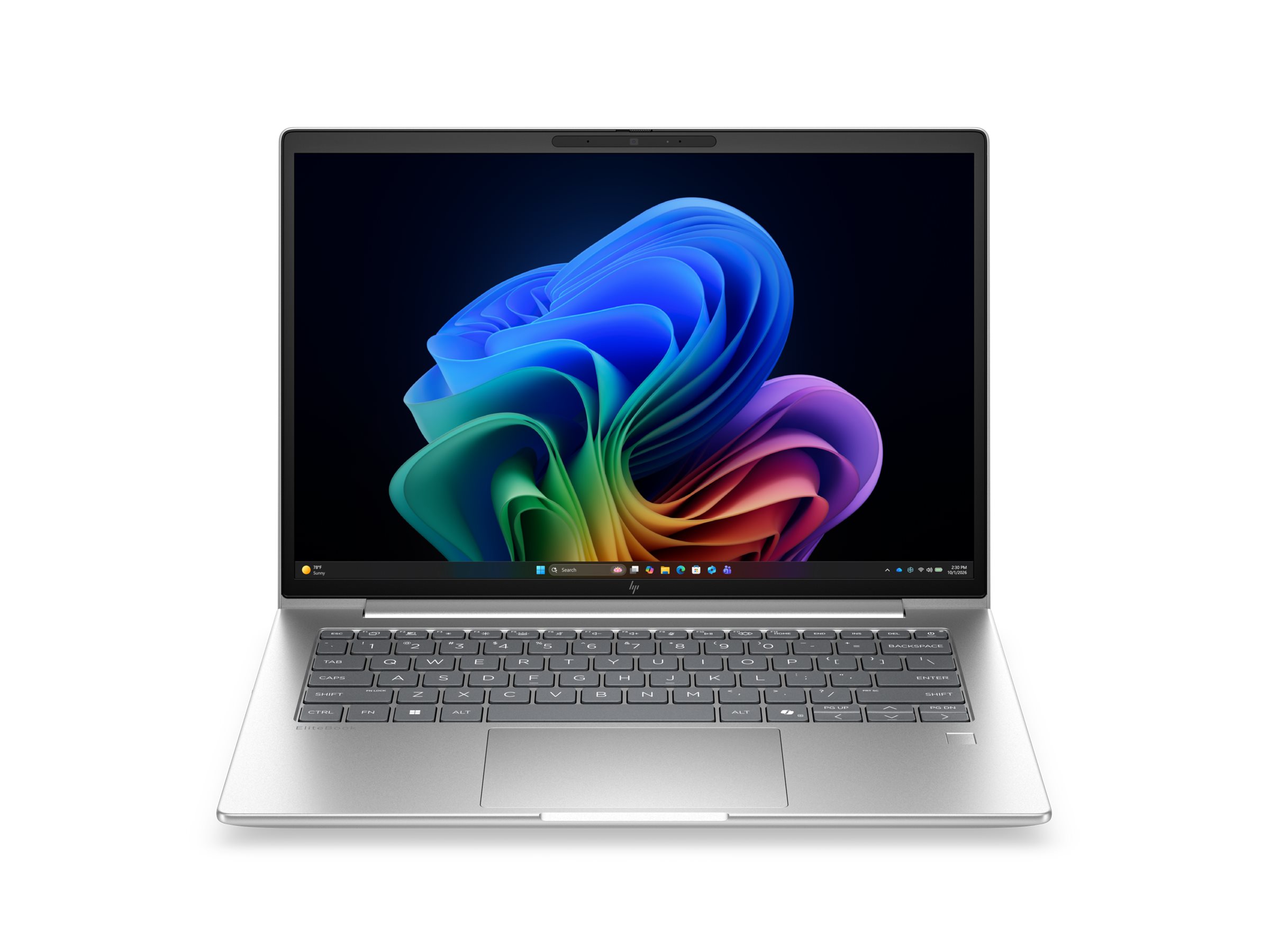 HP EliteBook 6 G2i Notebook Next Gen AI - 177-Grad Scharnierdesign - Intel Core - IPS 1920 x 1200 - Wi-Fi 7 - Bluetooth 6.0 - Schnellaluminium in Silber - kbd: Deutsch