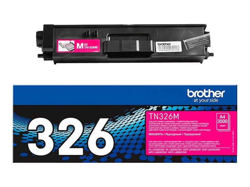 Brother TN326M - Magenta - Original - Tonerpatrone - für Brother DCP-L8400 - DCP-L8450 - HL-L8250 - HL-L8350 - MFC-L8650 - MFC-L8850