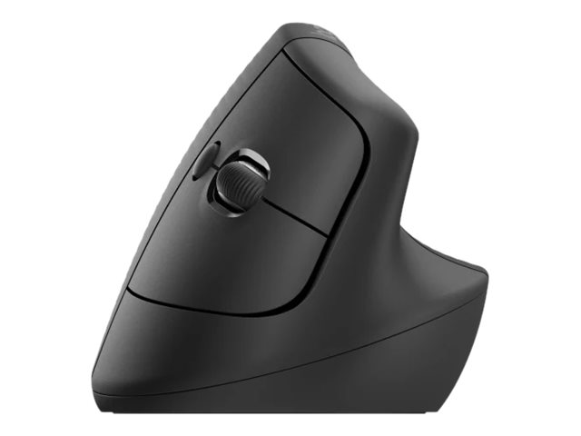 Logitech Lift Vertical Ergonomic Wireless Mousefür Rechtshänder - ergonomisch - optisch - 6 Tasten - kabellos - Bluetooth - 2.4 GHz - Logitech Logi Bolt USB-Receiver - Graphite Logitech Lift Vertical Ergonomic Wireless Mousefür Rechtshänder - ergonomisch - optisch - 6 Tasten - kabellos - Bluetooth - 2.4 GHz - Logitech Logi Bolt USB-Receiver - Graphite