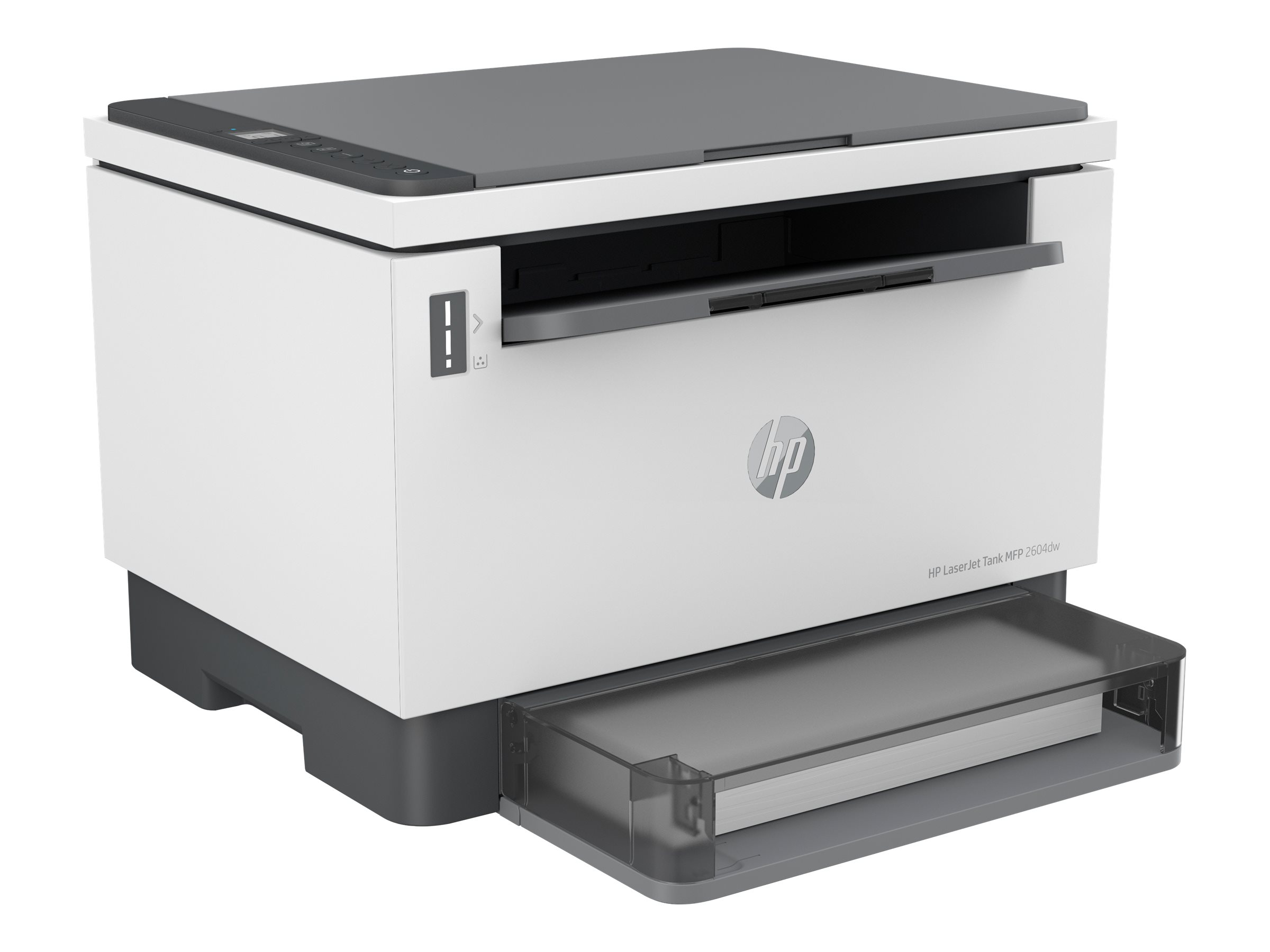 HP LaserJet Tank MFP 2604dw - - A4/Legal (Medien) - bis zu 23 Seiten/Min. (Kopieren) - bis zu 22 Seiten/Min. (Drucken) - 250 Blatt - USB 2.0 - LAN - Wi-Fi(n) - Bluetooth HP LaserJet Tank MFP 2604dw - - A4/Legal (Medien) - bis zu 23 Seiten/Min. (Kopieren) - bis zu 22 Seiten/Min. (Drucken) - 250 Blatt - USB 2.0 - LAN - Wi-Fi(n) - Bluetooth