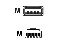 Zebra CBA-U46-S07ZAR, Schwarz, USB A, 2 m, LI36X8 - 2 m - geformt - gerader Stecker - für Digital Scanner DS3608-SR; Zebra DS3608-HD - DS3608-HP Zebra CBA-U46-S07ZAR, Schwarz, USB A, 2 m, LI36X8 - 2 m - geformt - gerader Stecker - für Digital Scanner DS3608-SR; Zebra DS3608-HD - DS3608-HP