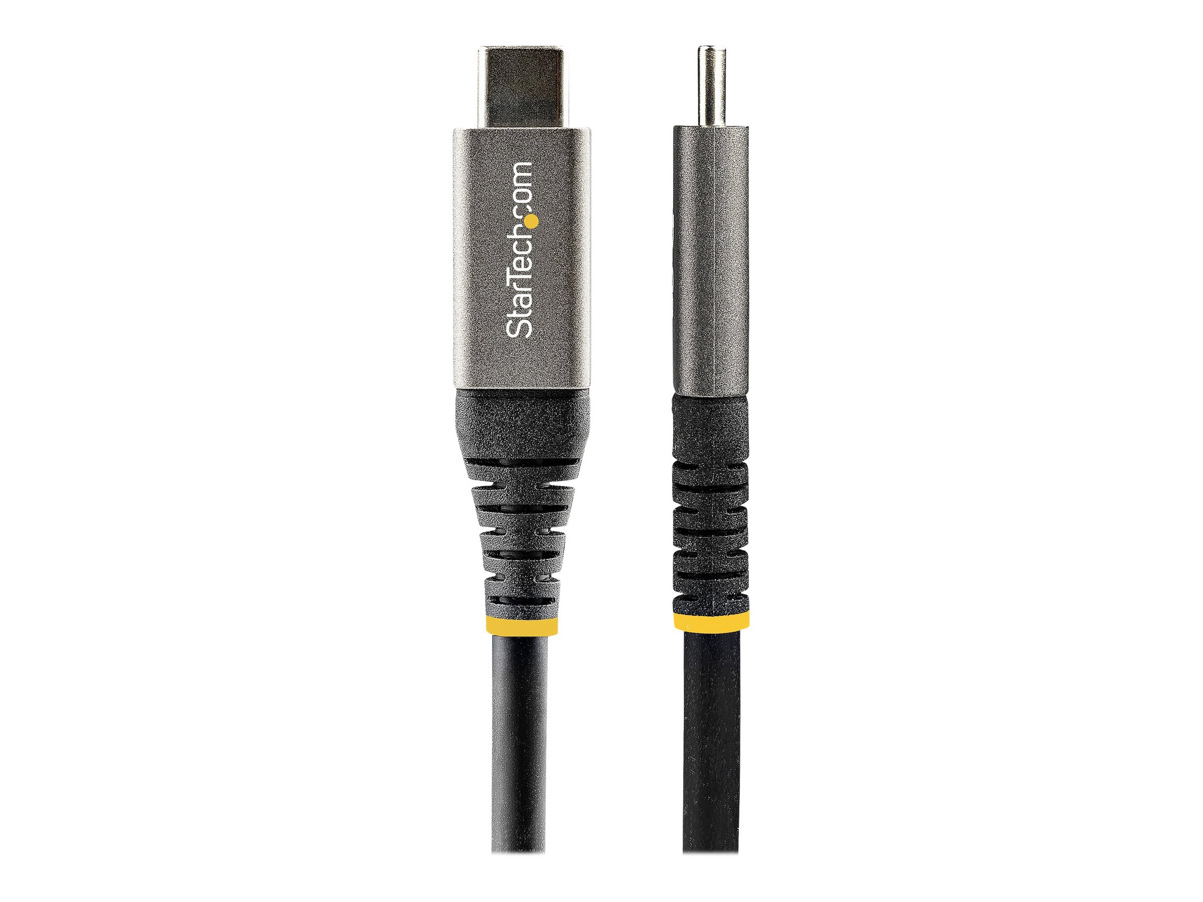 StarTech.com 1m USB-C Kabel 10Gbit/s - USB-IF - Power Delivery - DP Alt Mode - USB-C Kabel - Laden&Synchronisieren (USB31CCV1M) - USB-Kabel - 24 pin USB-C (M) zu 24 pin USB-C (M) - USB 3.2 Gen 2 / DisplayPort 1.4 /Thunderbolt 3 - 1 m - 4K Unterstützung…