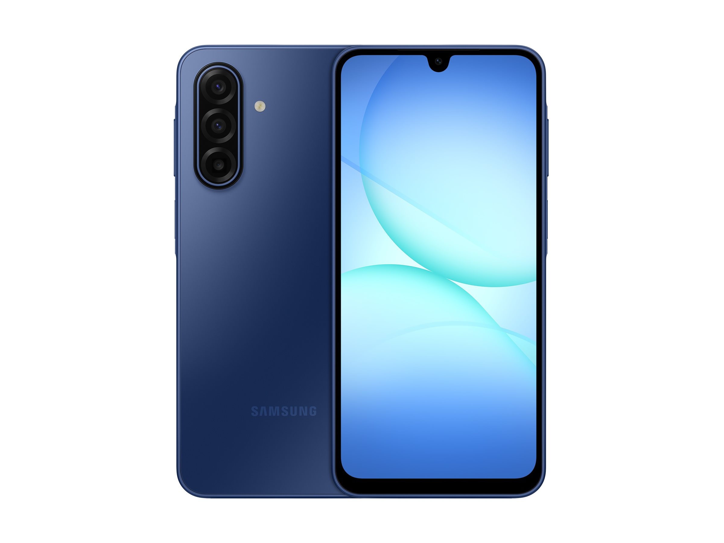 Samsung Galaxy A17 5G Smartphone OLED 6.7" 90 Hz 4/128GB Blau - 3x Rückkameras 50 MP - 5 MP - 2 MP - front camera 13 MP - Blau