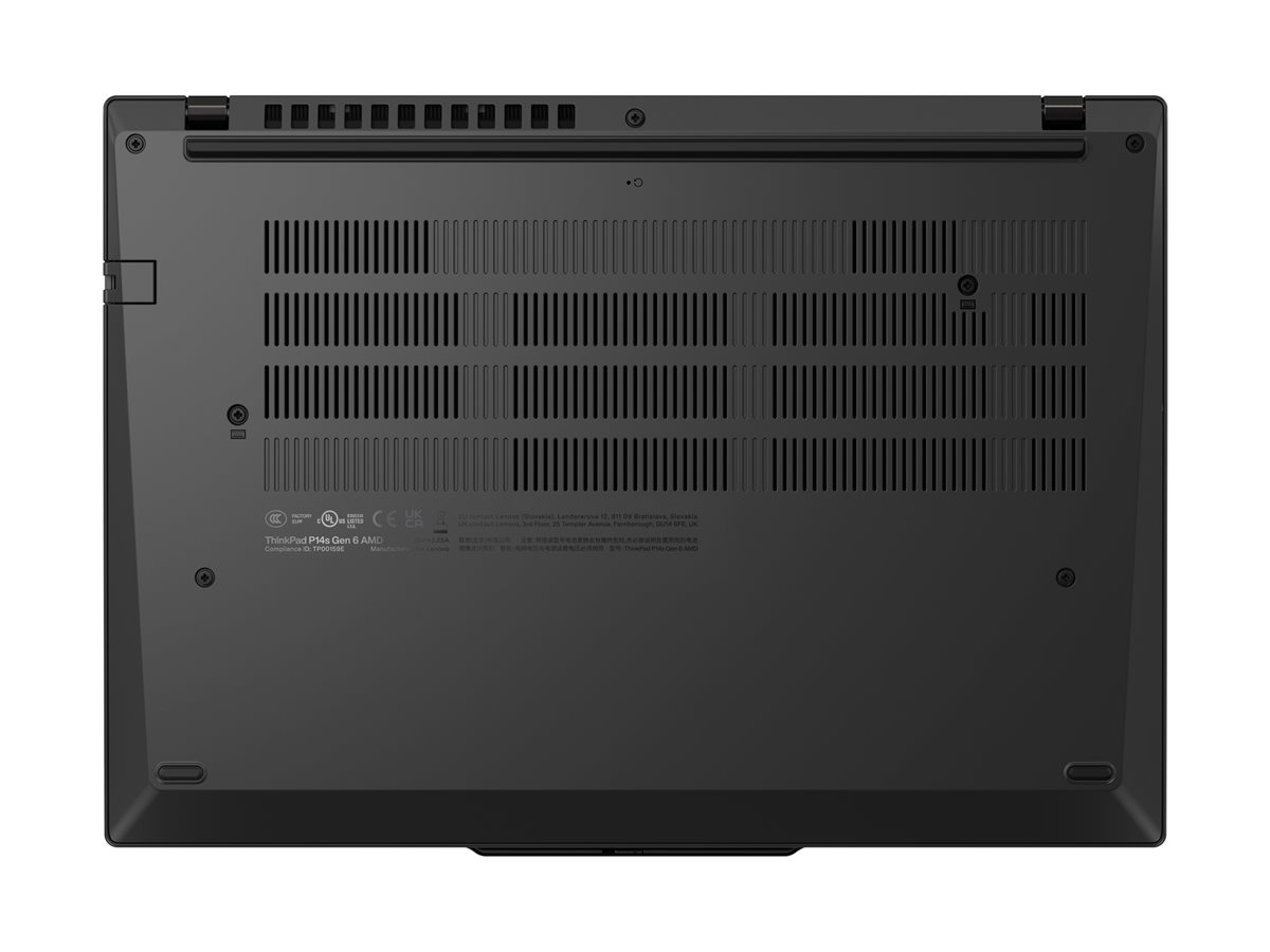 Lenovo ThinkPad P14s Gen 6 21QT - Intel Core Ultra - IPS Touchscreen 1920 x 1200 - Wi-Fi 7 - Bluetooth - Schwarz - kbd: Deutsch - mit 1 Jahr Lenovo Premier Support - CO2-Ausgleich 0,5 Tonnen (2. Generation)