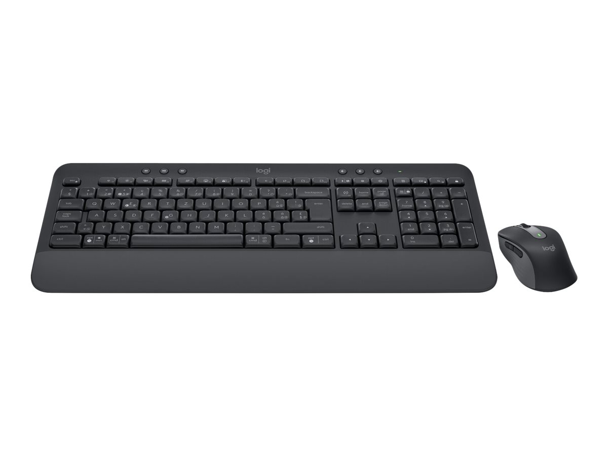 Logitech Signature MK650 Combo for Business - Tastatur-und-Maus-Set - kabellos - Bluetooth LE - QWERTZ - Deutsch - Graphite
