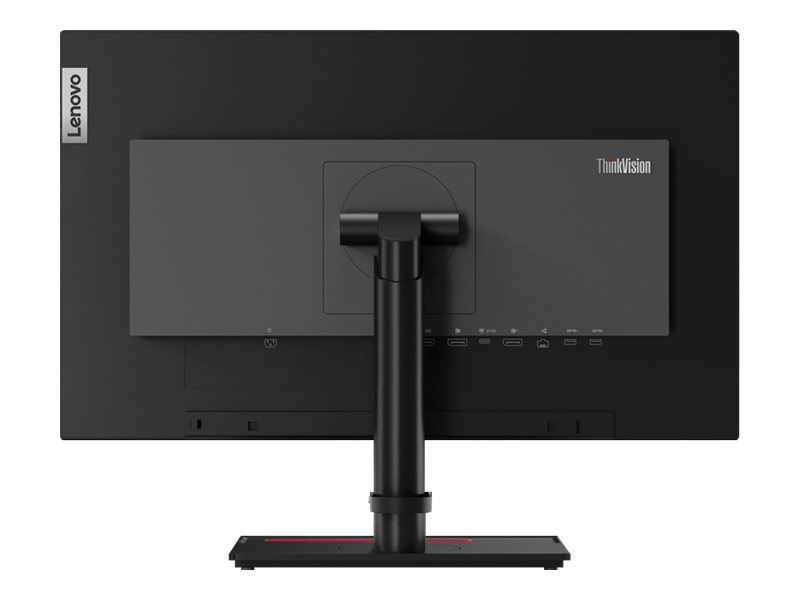 Lenovo ThinkVision P24h-2L - LED-Monitor - 61 cm - (23.8" sichtbar) - 2560 x 1440 QHD @ 60 Hz - IPS - 300 cd/m² - 1000:1 - 4 ms - HDMI - DisplayPort - USB-C - Lautsprecher - Raven Black