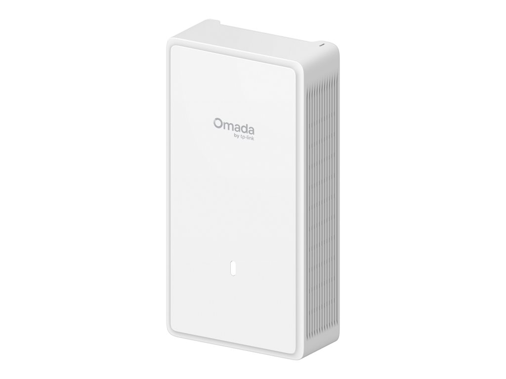 TP-Link Omada EAP775-Wall V1 - Accesspoint - 5 - 1GbE - 2.5GbE - Wi-Fi 7 - Bluetooth - Wi-Fi 7 - 2.4 GHz - 5 GHz - 6 GHz - Cloud-verwaltet - zur Wandmontage geeignet