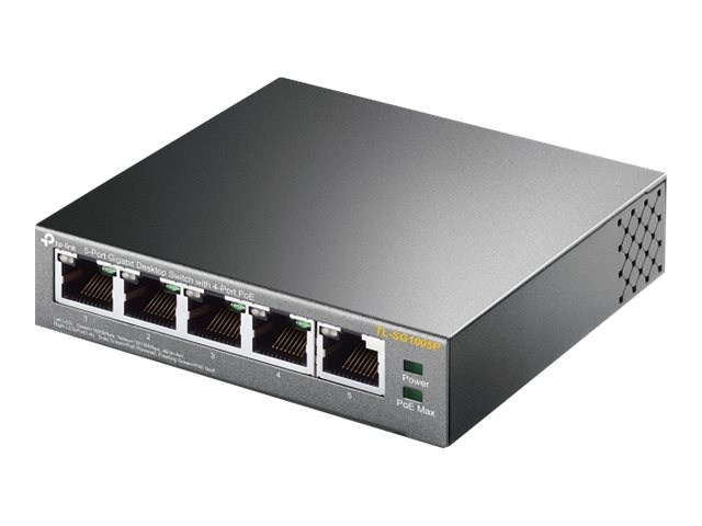 5-PORT GIGABIT DESKTOP SWITCH - + 1 x 10/100/1000 - Desktop - PoE (56 W) 5-PORT GIGABIT DESKTOP SWITCH - + 1 x 10/100/1000 - Desktop - PoE (56 W)