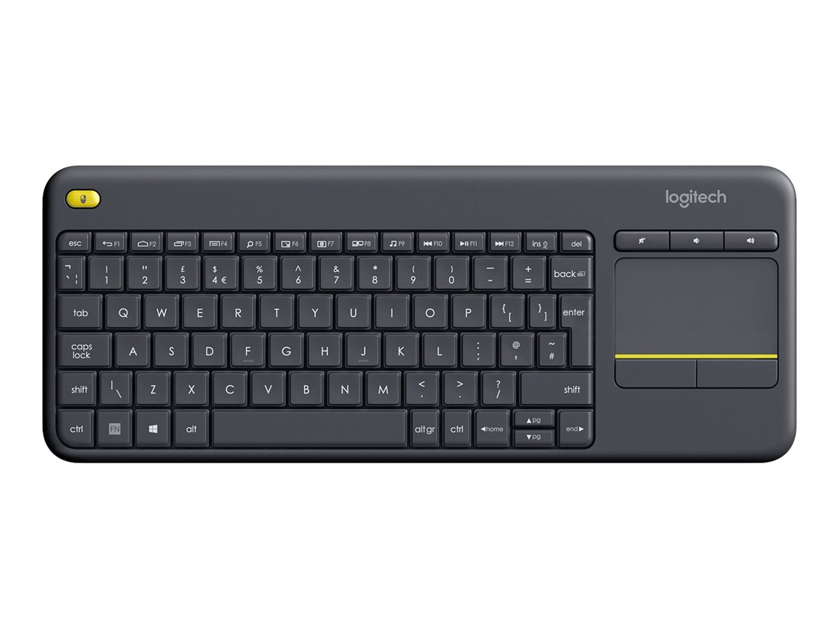 Tastatur K400 wireless - kabellos - 2.4 GHz - Deutsch - Schwarz Tastatur K400 wireless - kabellos - 2.4 GHz - Deutsch - Schwarz