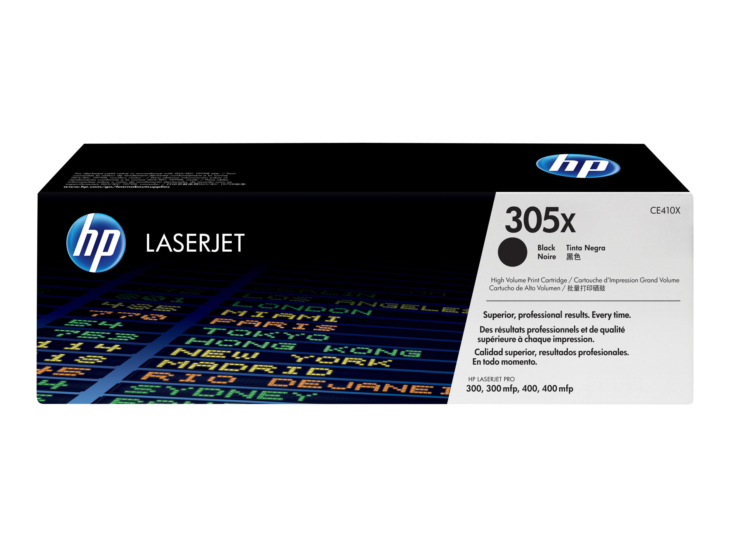 HP 305X - Hohe Ergiebigkeit - Schwarz - original - LaserJet - Tonerpatrone (CE410X) - für LaserJet Pro 300 M351 - 400 M451 - MFP M375 - MFP M475