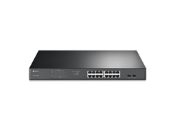 TP-Link TL-SG1218MPE Managed L2 Gigabit Switch16x10/100/1000 PoE+, 2xSFP - + 2 x Gigabit SFP - an Rack montierbar - PoE+ (192 W) - AC 100 - 240 V TP-Link TL-SG1218MPE Managed L2 Gigabit Switch16x10/100/1000 PoE+, 2xSFP - + 2 x Gigabit SFP - an Rack montierbar - PoE+ (192 W) - AC 100 - 240 V