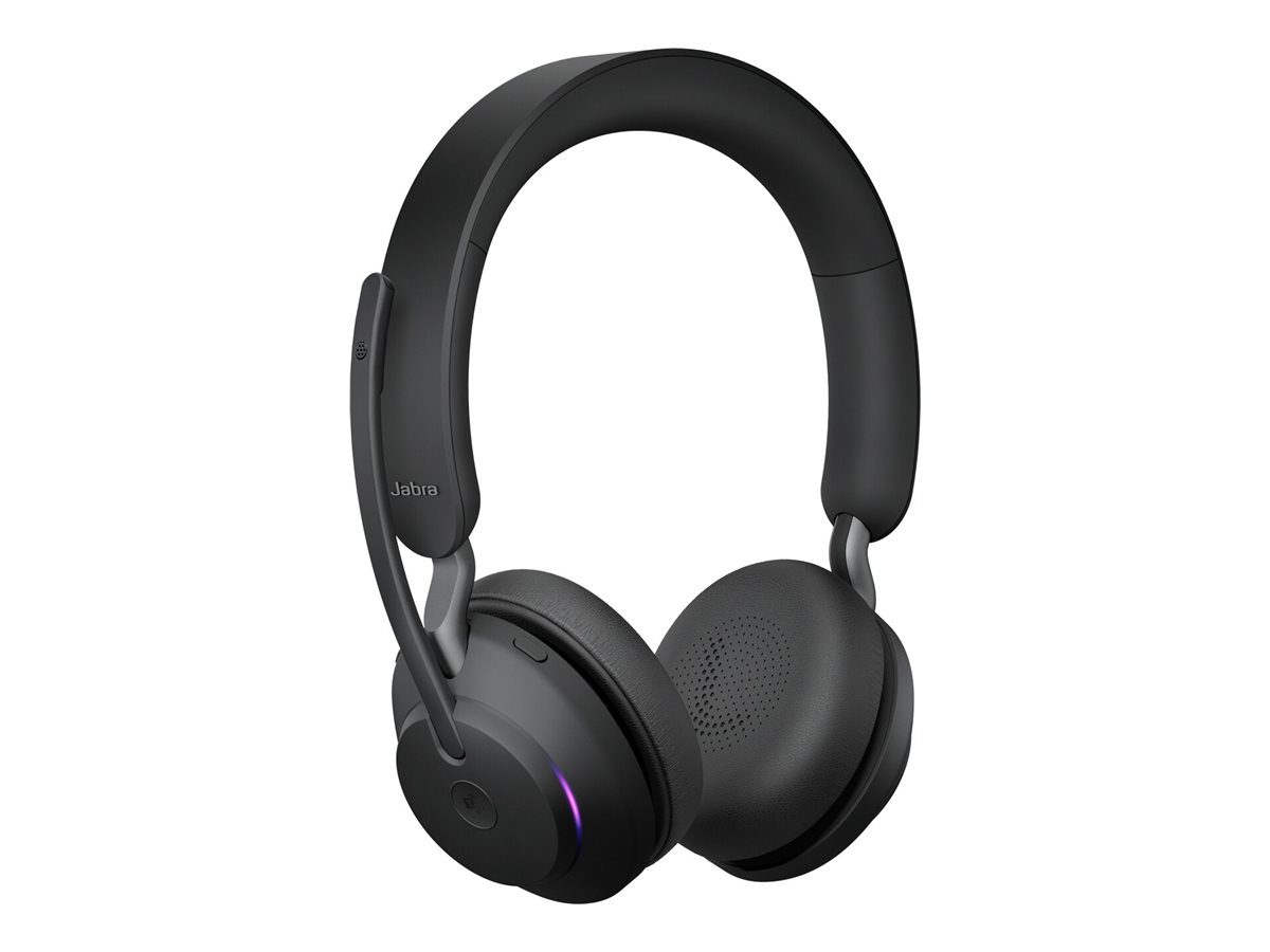 Evolve2 65 MS Stereo - Headset - On-Ear - Bluetooth - kabellos - USB-A - Geräuschisolierung - Schwarz - Zertifiziert für Microsoft Teams Evolve2 65 MS Stereo - Headset - On-Ear - Bluetooth - kabellos - USB-A - Geräuschisolierung - Schwarz - Zertifiziert für Microsoft Teams