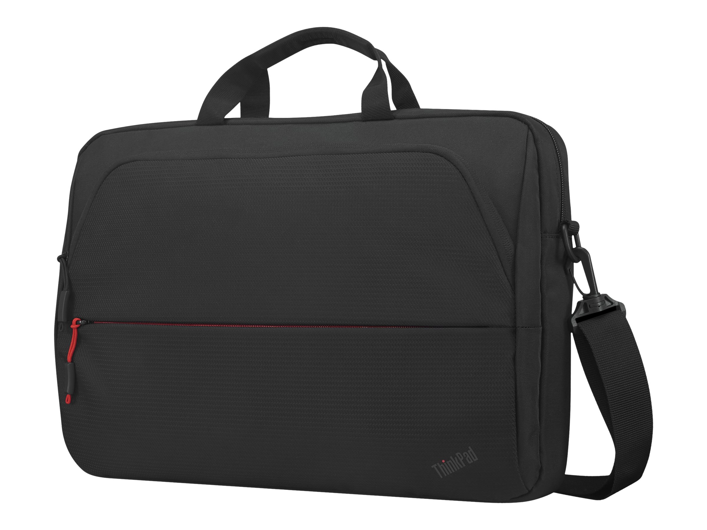 Lenovo ThinkPad Essential Topload (Eco) - Notebook-Tasche - 40.6 cm (16") - Schwarz mit roten Akzenten