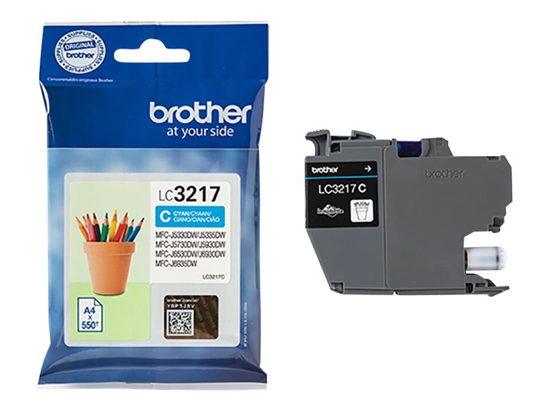 Brother LC3217C - Cyan - Original - Tintenpatrone - für INKvestment Business Smart Plus MFC-J5930; INKvestment Business Smart Pro MFC-J6935
